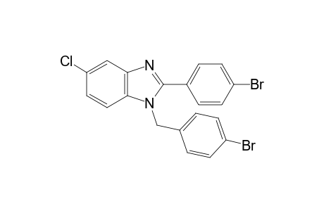 1-(p-bromobenzyl)-2-(p-bromophenyl)-5-chlorobenzimidazole