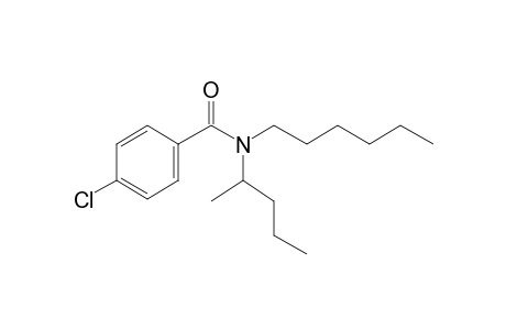 Benzamide, 4-chloro-N-(2-pentyl)-N-hexyl-