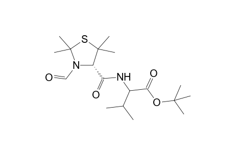 2-[[(4S)-3-formyl-2,2,5,5-tetramethyl-thiazolidine-4-carbonyl]amino]-3-methyl-butyric acid tert-butyl ester