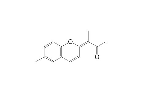 (E/Z)-3-(6-methyl-2H-chromen-2-ylidene)butan-2-one