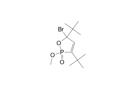 (E)-5-BROMO-3,5-DI-TERT.-BUTYL-2-METHOXY-1,2-OXAPHOSPHOL-3-ENE-2-OXIDE