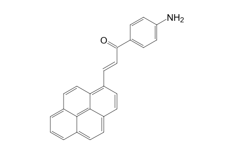 1-(4-Aminophenyl)-3-(1-pyrenyl)prop-2-en-1-one