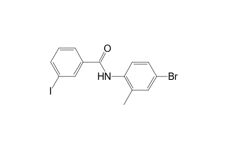 N-(4-Bromo-2-methylphenyl)-3-iodobenzamide