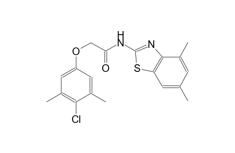 acetamide, 2-(4-chloro-3,5-dimethylphenoxy)-N-(4,6-dimethyl-2-benzothiazolyl)-