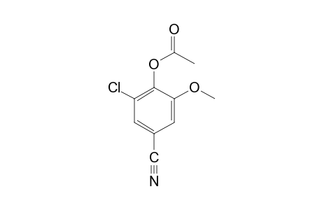 5-chlorovanillonitrile, acetate