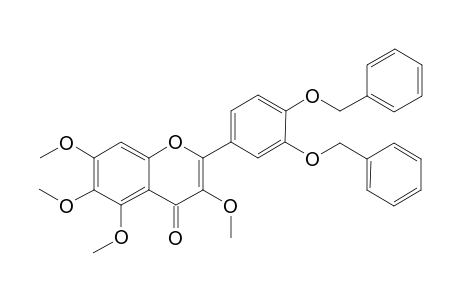 2-[3',4'-bis(Benzyloxy)phenyl]-3,5,6,7-tetramethoxybenzofuran-4-one