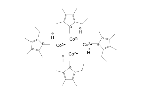 cobalt(II) tetrakis(2-ethyl-1,3,4,5-tetramethylcyclopenta-2,4-dien-1-ide) tetrahydride