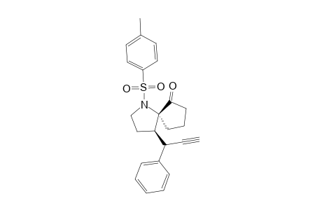 4-(1-phenylprop-2-ynyl)-1-tosyl-1-azaspiro[4.4]nonan-6-one
