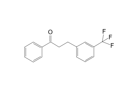 1-Phenyl-3-(3-(trifluoromethyl)phenyl)propan-1-one