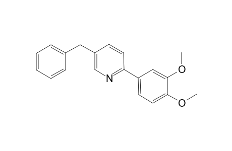 5-Benzyl-2-(3,4-dimethoxyphenyl)pyridine
