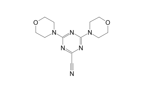 1,3,5-triazine-2-carbonitrile, 4,6-di(4-morpholinyl)-