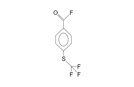 4-Trifluoromethylthio-benzoyl fluoride