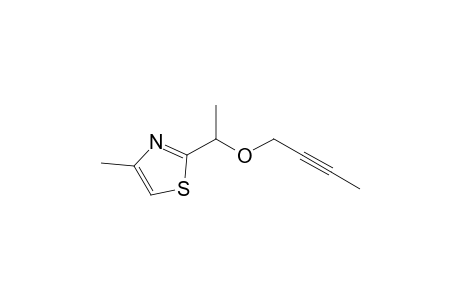 2-(1-but-2-ynoxyethyl)-4-methyl-1,3-thiazole