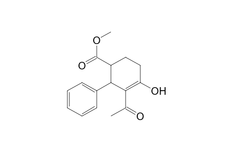 Methyl 3-phenyl-2-acetyl-1-hydroxycyclohexene-4-carboxylate