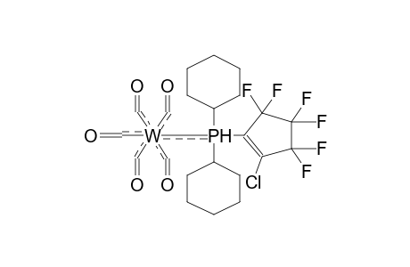 DICYCLOHEXYL(2-CHLORO-3,3,4,4,5,5-HEXAFLUOROCYCLOPENTENYL)PHOSPHINE-TUNGSTEN PENTACARBONYL