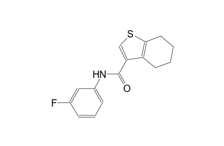 N-(3-fluorophenyl)-4,5,6,7-tetrahydro-1-benzothiophene-3-carboxamide