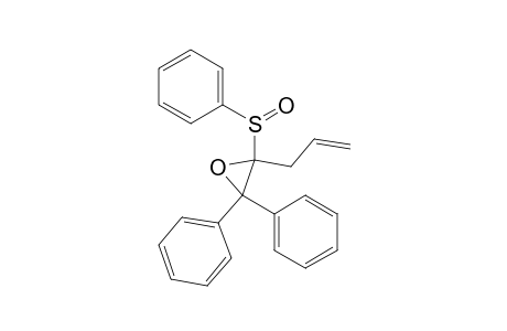 Oxirane, 2,2-diphenyl-3-(phenylsulfinyl)-3-(2-propenyl)-