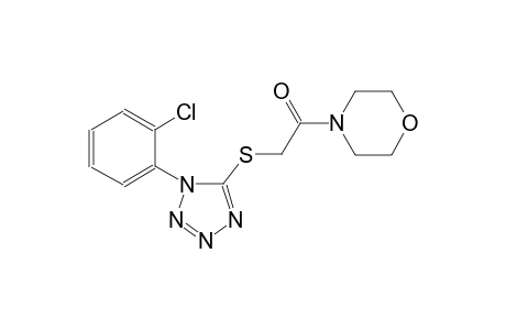 4-({[1-(2-chlorophenyl)-1H-tetraazol-5-yl]sulfanyl}acetyl)morpholine