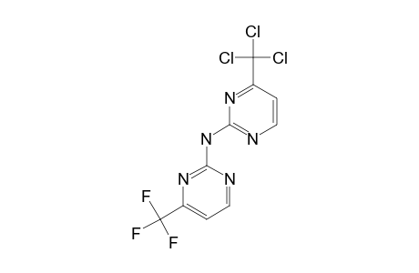 4-(TRICHLOROMETHYL)-N-[4-(TRIFLUOROMETHYL)-PYRIMIDIN-2-YL]-PYRIMIDIN-2-AMINE