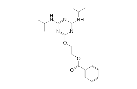 ethanol, 2-[[4,6-bis[(1-methylethyl)amino]-1,3,5-triazin-2-yl]oxy]-, benzoate (ester)
