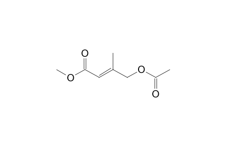 Methyl (2E)-4-(acetyloxy)-3-methyl-2-butenoate