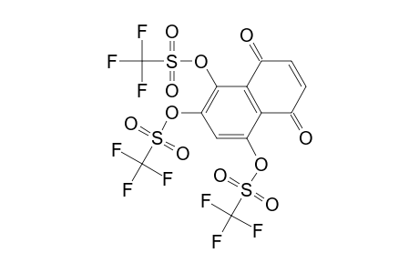 5,6,8-Tris[(trifluoromethanesulfonyl)oxy]-1,4-naphthoquinone