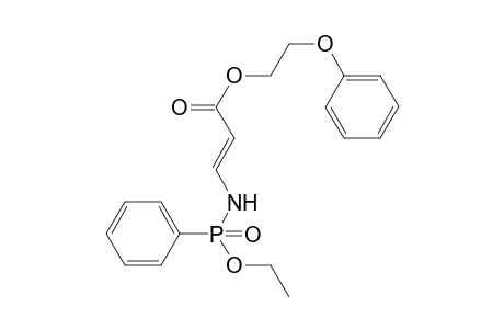 (E)-P-Ethoxy-P-phenyl-N-(2-phenoxyethyl acrylate)phosphonamide
