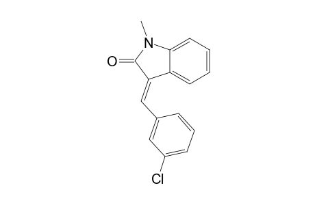 (E)-3-(3-Chlorobenzylidene)-1-methylindolin-2-one