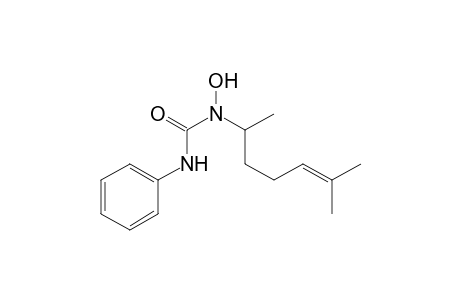 Urea, N-(1,5-dimethyl-4-hexenyl)-N-hydroxy-N'-phenyl-