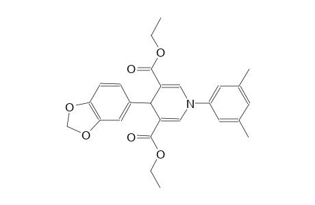 3,5-pyridinedicarboxylic acid, 4-(1,3-benzodioxol-5-yl)-1-(3,5-dimethylphenyl)-1,4-dihydro-, diethyl ester