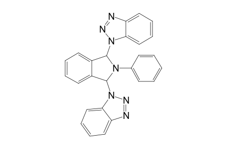 1,3-BIS-(1,2,3-1H-BENZOTRIAZOL-1-YL)-2-PHENYLISOINDOLINE