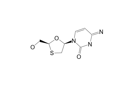 CIS-(+/-)-LAMIVUDINE;2',3'-DIDEOXY-3'-THIACYTIDINE;CIS-(+/-)-4-AMINO-1-[2-(HYDROXYLMETHYL)-1,3-OXATHIOLAN-5-YL]-2(1H)-PYRIMIDINONE