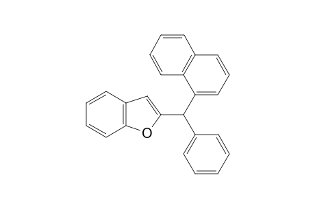 2-(Naphthalen-1-yl(phenyl)methyl)benzofuran
