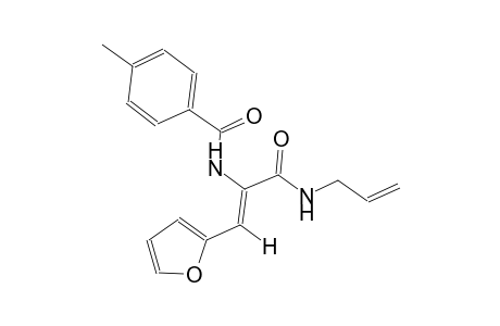 benzamide, N-[(Z)-2-(2-furanyl)-1-[(2-propenylamino)carbonyl]ethenyl]-4-methyl-