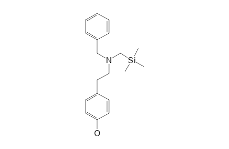 4-[2-(benzyl-(trimethylsilylmethyl)amino)ethyl]phenol