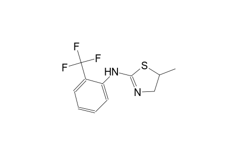 5-methyl-N-[2-(trifluoromethyl)phenyl]-4,5-dihydro-1,3-thiazol-2-amine