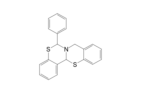 6-Phenyl-6H,8H,13aH-{1,3]benzothiazino[4,3-b][1,3]-benzothiazin