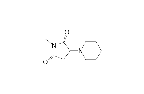 1-Methyl-3-(1-piperidinyl)pyrrolidine-2,5-dione