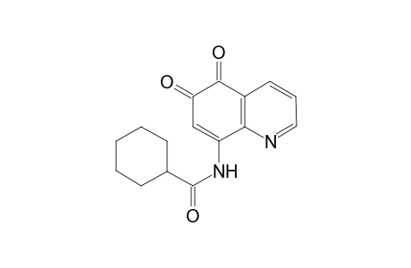 N-(5,6-diketo-8-quinolyl)cyclohexanecarboxamide