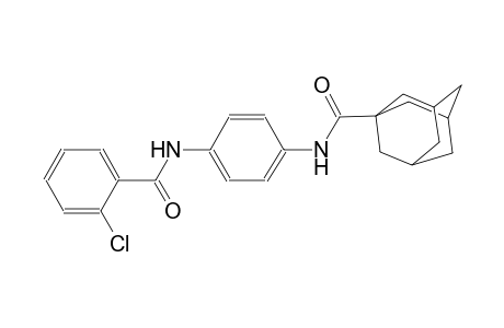 N-(4-[(2-Chlorobenzoyl)amino]phenyl)-1-adamantanecarboxamide