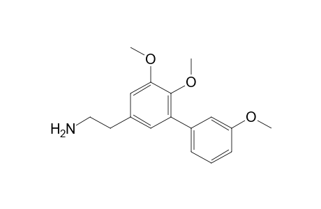 3,4-Dimethoxy-5-(m-methoxyphenyl)phenethylamine hydrochloride
