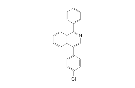 4-(4-Chlorophenyl)-1-phenylisoquinoline