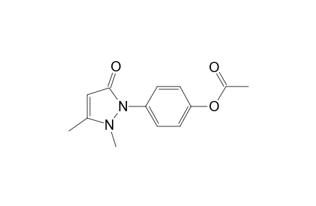 2,3-Dimethyl-1-(4-acetoxyphenyl)-2,5-dihydropyrazol-5-one
