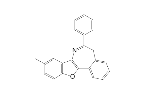 9-Methyl-6-phenyl-5H-benzo[d]benzofuro[3,2-b]azepine
