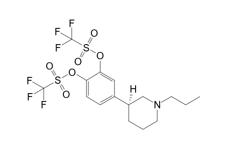 (S)-(-)-Trifluoromethanesulfonic acid 5-(1-Propylpiperodin-3-yl)-2-[[(trifluoromethyl)sulfonyl]oxy]phenyl ester