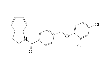 1-{4-[(2,4-dichlorophenoxy)methyl]benzoyl}indoline