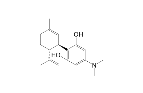 (-)-2'-(3,4-trans-p-1,8-Menthadien-3-yl)-5'-Dimethylamino-resorcinol