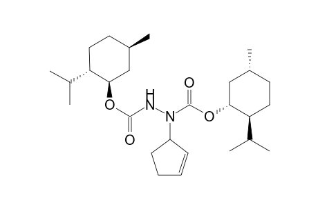 Di-(1R,2S,5R)-(-)-menthyl (E)-1-(2'-cyclopenten-1'-yl)-1,2-diazanedicarboxylate