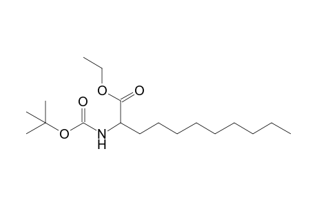 Ethyl 2-[t-Butoxycarbonyl)amino]undecanoate