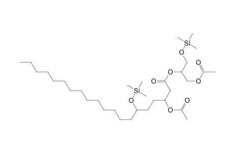 {[(Trimethylsilyl)oxymethyl]-(acetoxymethyl)methyl} 3-acetoxy-6-[(trimethylsilyl)oxy]-eicosanoate